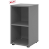 Étagère couleur graphite BETA 9 avec deux niches ouvertes de hjh OFFICE PRO