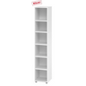 Étagère blanche BETA 9 avec six compartiments ouverts de hjh OFFICE PRO
