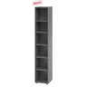 Étagère couleur graphite BETA 9 avec six niches ouvertes de hjh OFFICE PRO