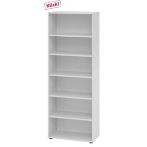 Étagère grise BETA 9 avec six niches ouvertes de hjh OFFICE PRO