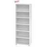 Étagère blanche BETA 9 avec six niches ouvertes de hjh OFFICE PRO