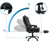 Dossier réglable avec inclinaison à 180 degrés du Siège de direction pour bureau à domicile RELAX CL 200 de MyBuero