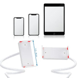 Support de téléphone portable & tablette FLEXMOBI I blanc d'une largeur de 11,5 - 18 cm de hjh OFFICE