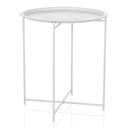 ALLRUND | métal avec motif perforé - Table d'appoint 
