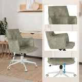 Siège de bureau à domicile SOLAO LIFE W gris avec rembourrage et base réglable en hauteur de hjh LIVING