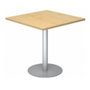 BISTRO F88Q S | Table de réunion | 80 x 80 | Argenté - Système de tables conférence 
