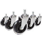 5x ROLO SKATE CT 11mm/75mm Sols durs - Roulettes 