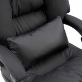 Coussin lombaire du siège de direction pour bureau à domicile Relax Legoro en similicuir noir de MyBuero