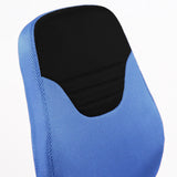 Dossier en maille bleu et noir de la Chaise pivotante pour des enfants KIDDY STYLE de hjh OFFICE