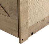 Raccord d'angle avec vis et structure en bois de la Maison pour chat KITTY PAWBOX 1 en chêne de hjh LIVING