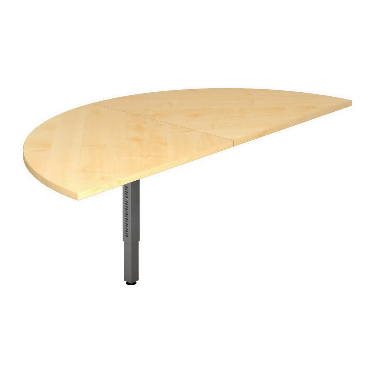 Table d'appoint RA60 G / RA80 G / RA160 G en érable avec un pied gris de hjh OFFICE PRO