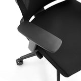 Accoudoir noir du Siège de bureau de qualité professionnelle SPINIO PRO de hjh OFFICE
