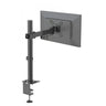 Fixation pour écran Ergomount M1 noire avec bras pivotant réglable et fixation de bureau de hjh OFFICE