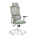 ERGOMY W | Tissu / Maille | Structure : Blanc - Siège de bureau de qualité professionnelle 