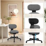 Dossier et hauteur d'assise réglables du Siège de bureau à domicile SITMOTION B de hjh OFFICE
