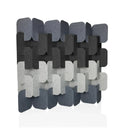 Cloison de séparation FLEXMIUT PLUG en feutre dans différents tons de gris avec structure modulaire de hjh OFFICE