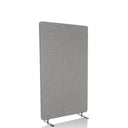 Cloison de séparation FLEXMIUT STAND gris clair avec revêtement en tissu et deux pieds étroits de hjh OFFICE