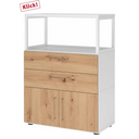 FlexWall | 3 HC | Portes + tiroirs + cadre | avec pieds réglables 