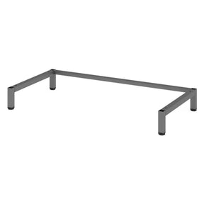 Socle en métal gris graphite FlexWall avec quatre pieds carrés de hjh OFFICE PRO