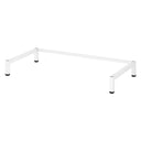 Socle en métal blanc FlexWall avec quatre pieds de hjh OFFICE PRO
