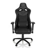 Fauteuil Gamer noir GAMEBREAKER SX 04 avec motif surpiqué et accoudoirs de hjh OFFICE