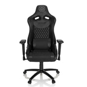 Fauteuil Gamer noir GAMEBREAKER SX 04 avec motif surpiqué et accoudoirs de hjh OFFICE