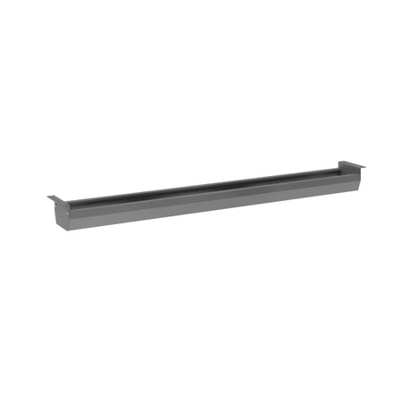 Goulotte de câbles horizontale KC G en graphite d'une longueur de 160 cm de hjh OFFICE PRO