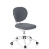 Chaise pivotante pour des enfants KID VIVO grise avec piètement blanc et roulettes de hjh OFFICE