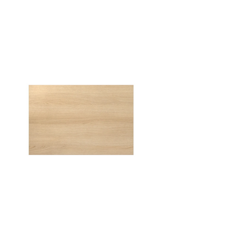 Bureau carré KONTOR KP 12 effet chêne avec un veinage bois clair de hjh OFFICE PRO