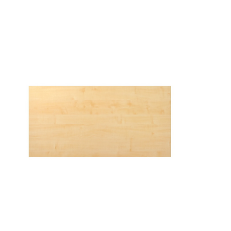Plateau de bureau KONTOR KP 16 aspect bois d'érable clair, 160 x 80 cm, de hjh OFFICE PRO