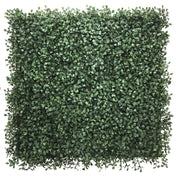 Tapis végétal vert LEAFLUXE 1 aux petites feuilles denses de forme carrée de hjh LIVING