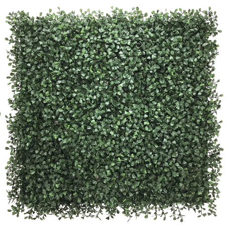 Tapis végétal vert LEAFLUXE 1 aux petites feuilles denses de forme carrée de hjh LIVING