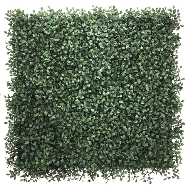 Tapis végétal vert LEAFLUXE 1 aux petites feuilles denses de forme carrée de hjh LIVING