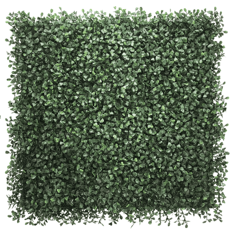 Tapis végétal vert LEAFLUXE 1 aux petites feuilles denses de forme carrée de hjh LIVING