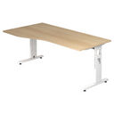 MEGA 18 W | 180x100 | Bureau réglable en hauteur 