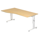 MEGA 18 W | 180x100 | Bureau réglable en hauteur 