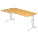 MEGA 18 W | 180x100 | Bureau réglable en hauteur 