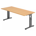 MEGA 19 G | 180x80 | Bureau réglable en hauteur 