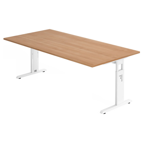 MEGA 2E W | 200x100 | Schreibtisch höhenverstellbar - buerostuhl24