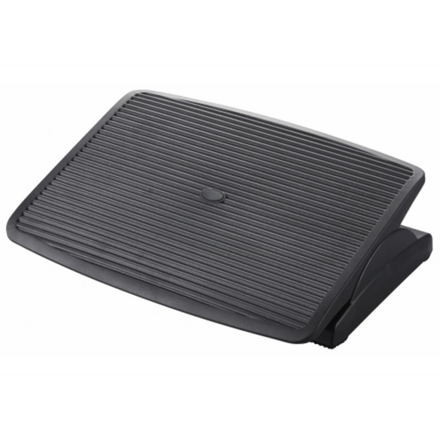 Repose-pieds PIEDINO STRIPE anthracite avec surface nervurée de hjh OFFICE