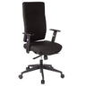Siège de bureau de qualité professionnelle PRO-TEC 300 noir avec dossier haut et accoudoirs sur roulettes de hjh OFFICE