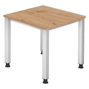 QUEO 8 S | 80x80 | Schreibtisch höhenverstellbar - buerostuhl24