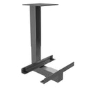 Support PC universel RCPU de couleur gris graphite avec une forme en L stable de hjh OFFICE PRO