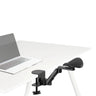 Accoudoir noir RELEX RT1 avec fixation de table et bras articulé réglable de hjh OFFICE