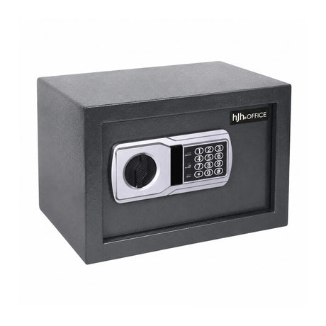 Coffre-fort Safe Compact Basic anthracite avec clavier numérique et poignée rotative de hjh OFFICE