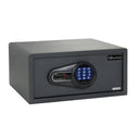 Coffre-fort noir SAFE COMPACT I avec verrouillage numérique à clavier et boîtier en métal de hjh OFFICE