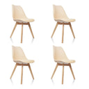 SCANDI 4 | Lot de 4 - Chaise à coque 