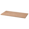 Plateau de table rectangulaire SIGNA 6008 aspect noyer avec surface lisse de hjh OFFICE PRO