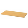 Plateau de table rectangulaire SIGNA 6008 aspect hêtre clair avec surface lisse de hjh OFFICE PRO