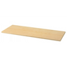 Plateau de table rectangulaire SIGNA 6010 aspect érable avec surface lisse de hjh OFFICE PRO